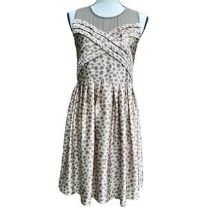 Anthropologie Hem & Thread Cheetah Dress- Small
